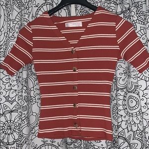 Fitted mid sleeve top😊